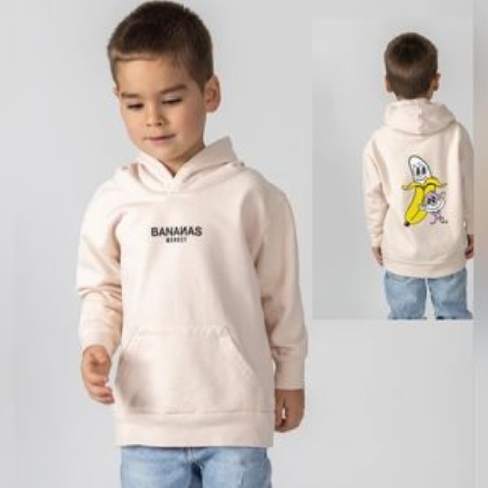 🆕 "BANANAS MONKEY" PULLOVER (WHITE) HOODIE